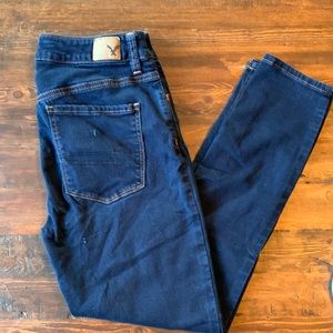 AE Super Super Stretch Hi-Rise Jegging Crop